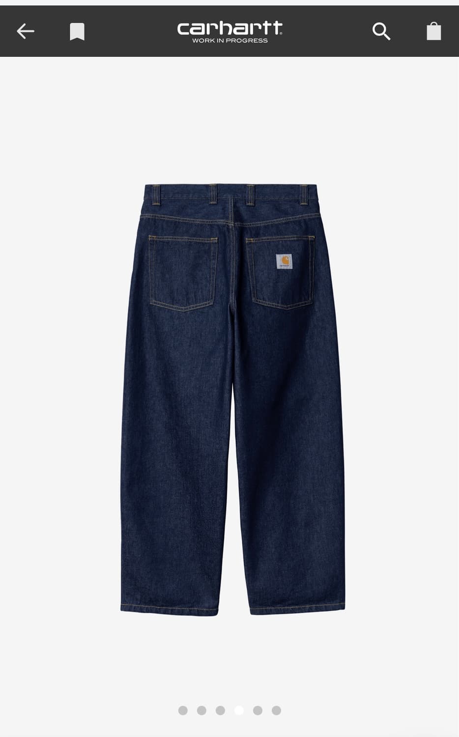 칼하트 블루 린스드 s 상품이미지1