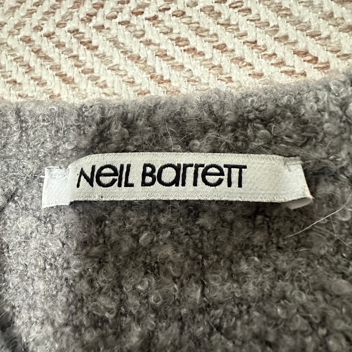 NEIL BARRETT italy made wool knit 상품이미지3