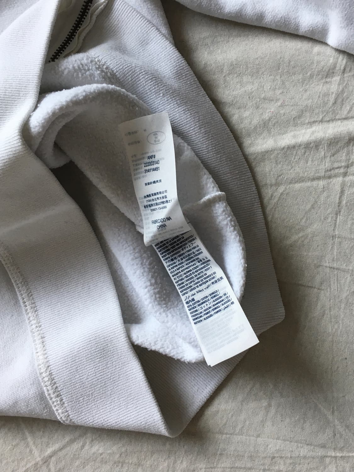 아베크롬비 자수패치 후드집업 상품이미지8