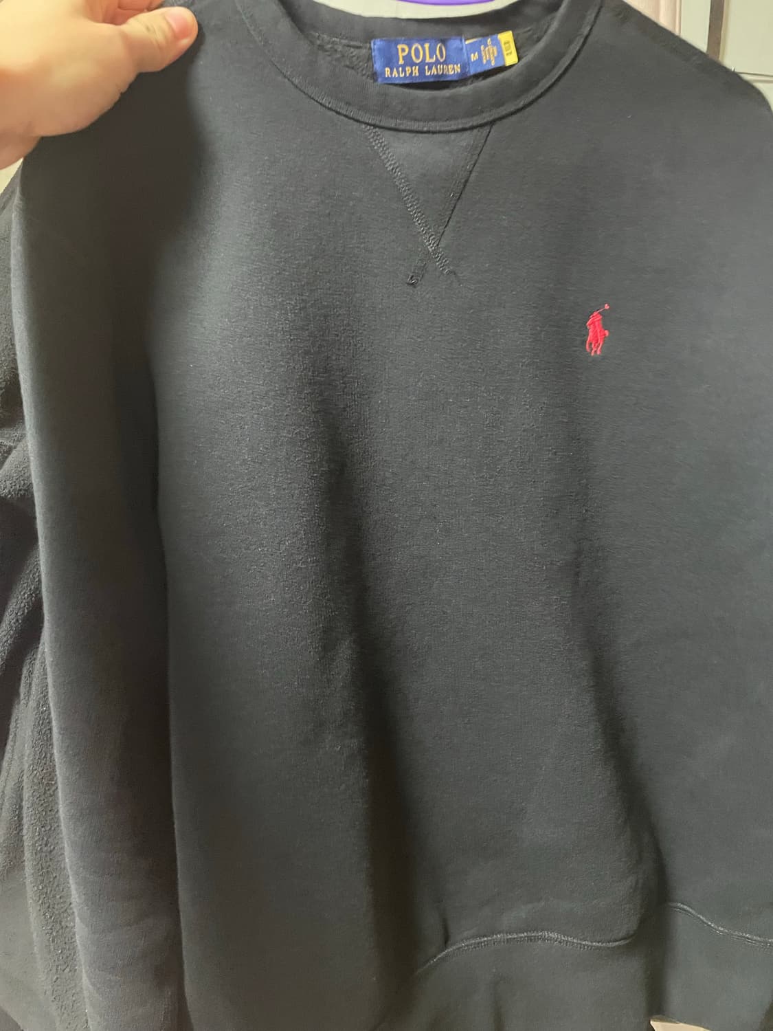 폴로 기모 맨투맨 상품이미지2