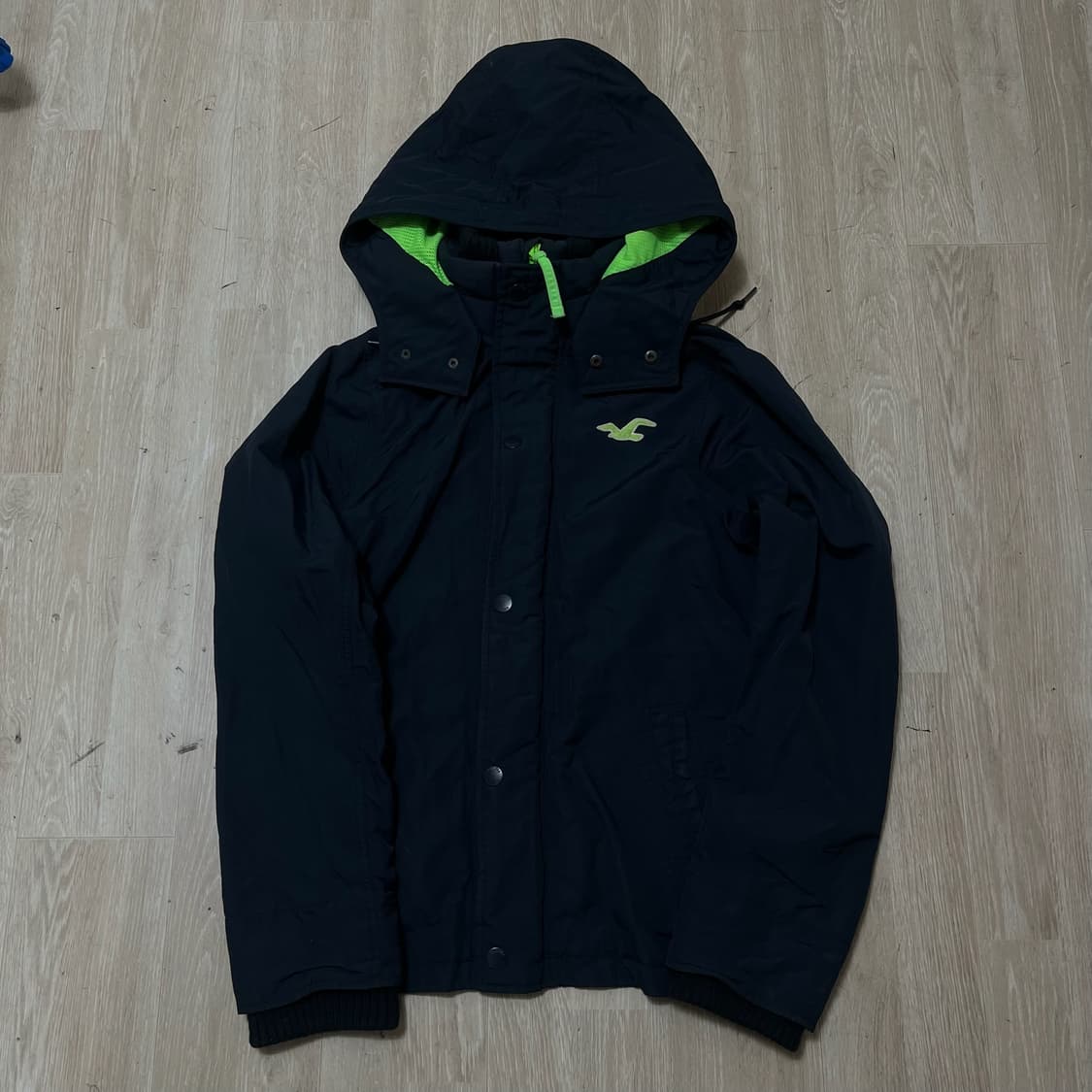 홀리스터 올웨더 기능성 바람막이 후드자켓 [다크네이비] L/100 상품이미지1