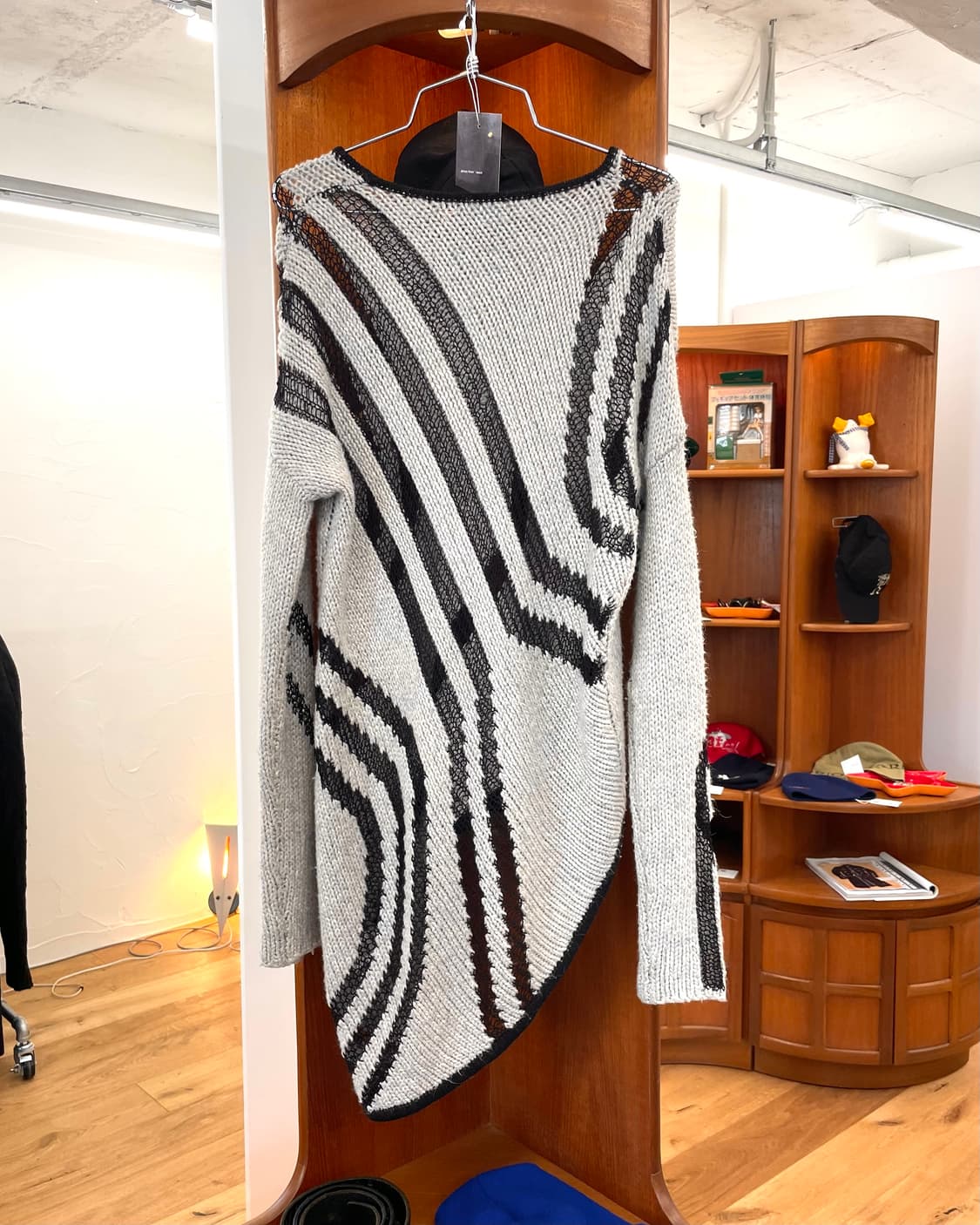 [S] 헬무트랭 시스루 언발 니트 상품이미지3