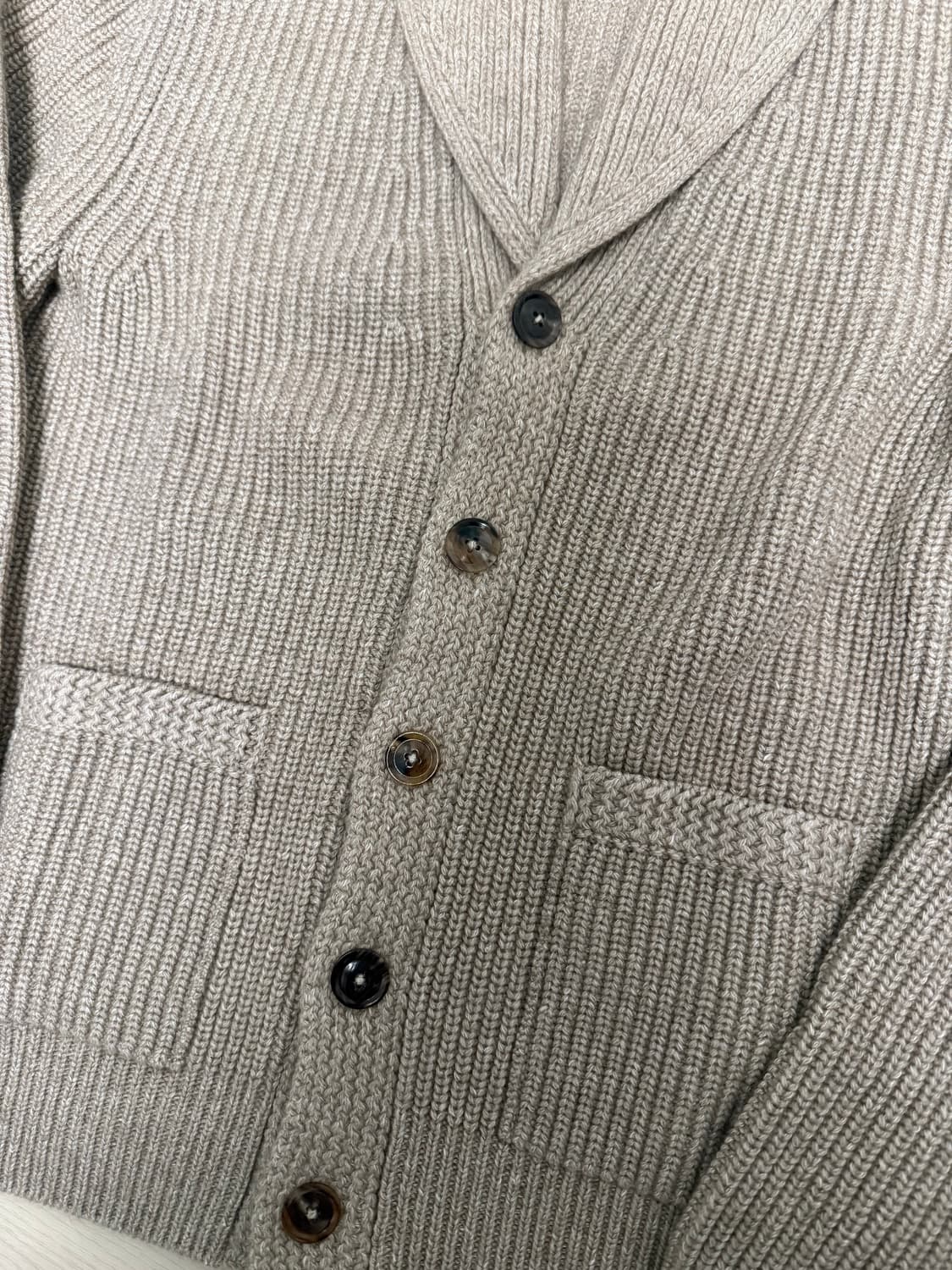 톰포드 캐시미어 숄카라 가디건 48사이즈 새상품급 상품이미지5