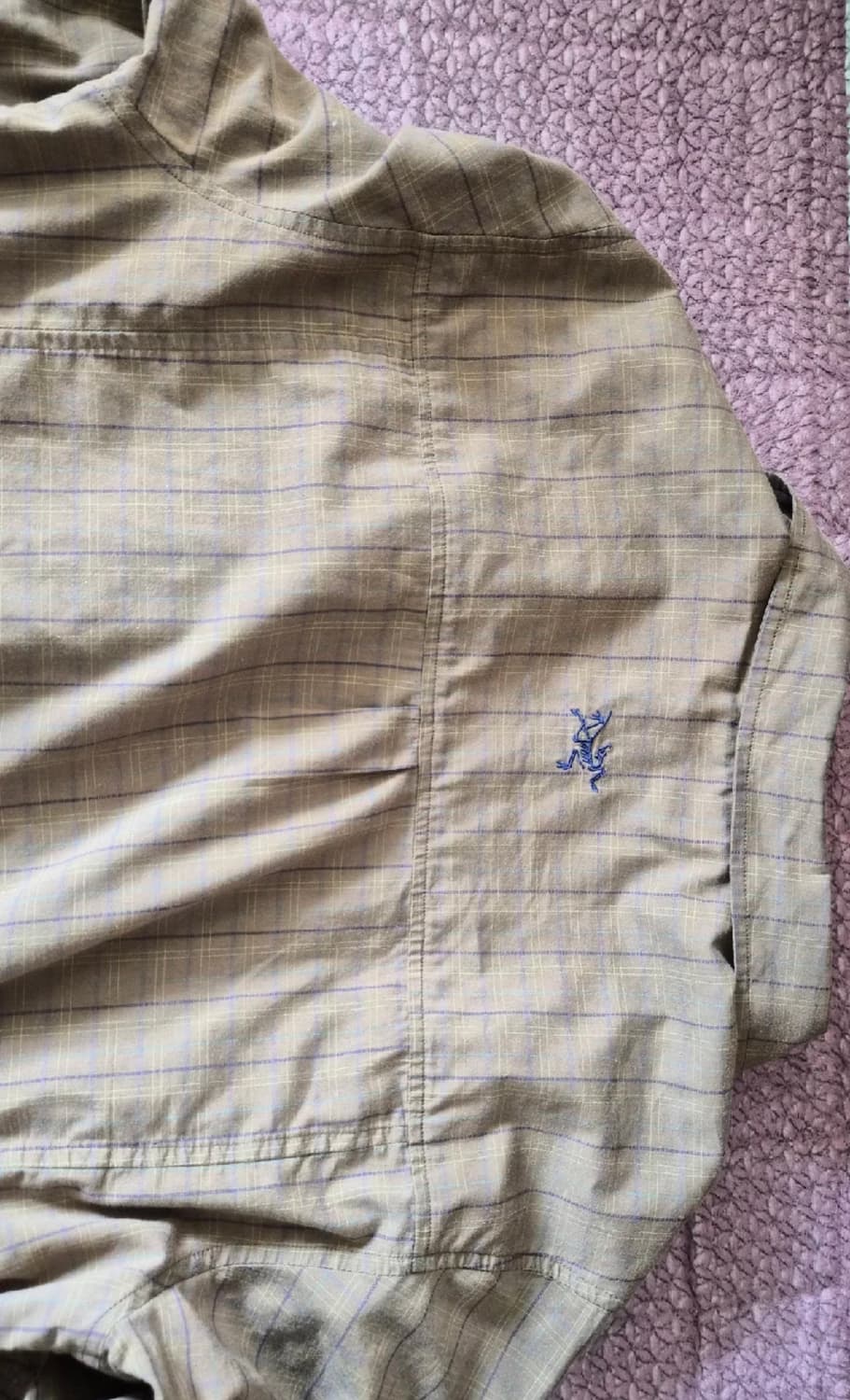 아크테릭스 체크 셔츠 브라운 상품이미지3