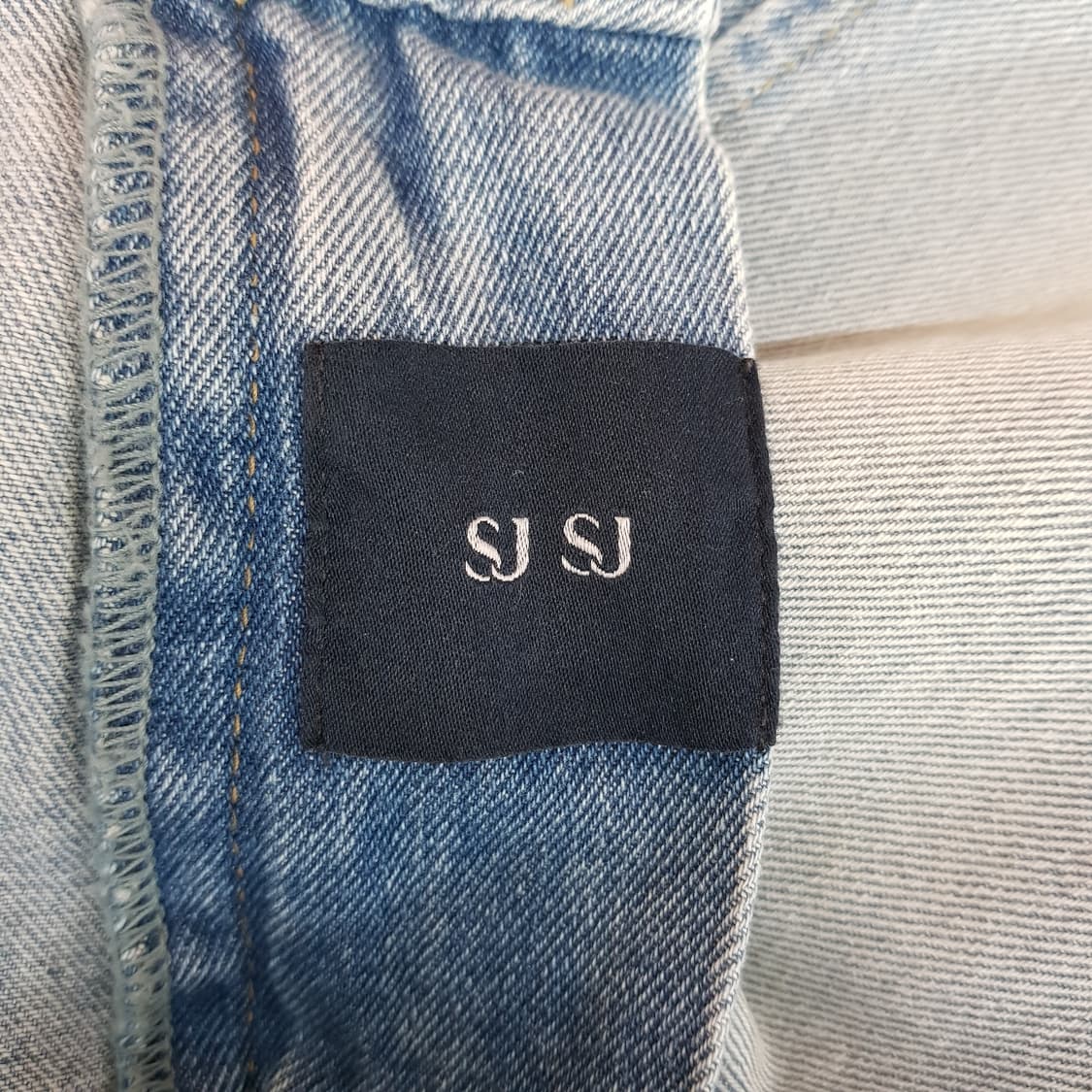 한섬 SJSJ 2025 내추럴 워싱 와이드 데님 팬츠 61-90사이즈 상품이미지6