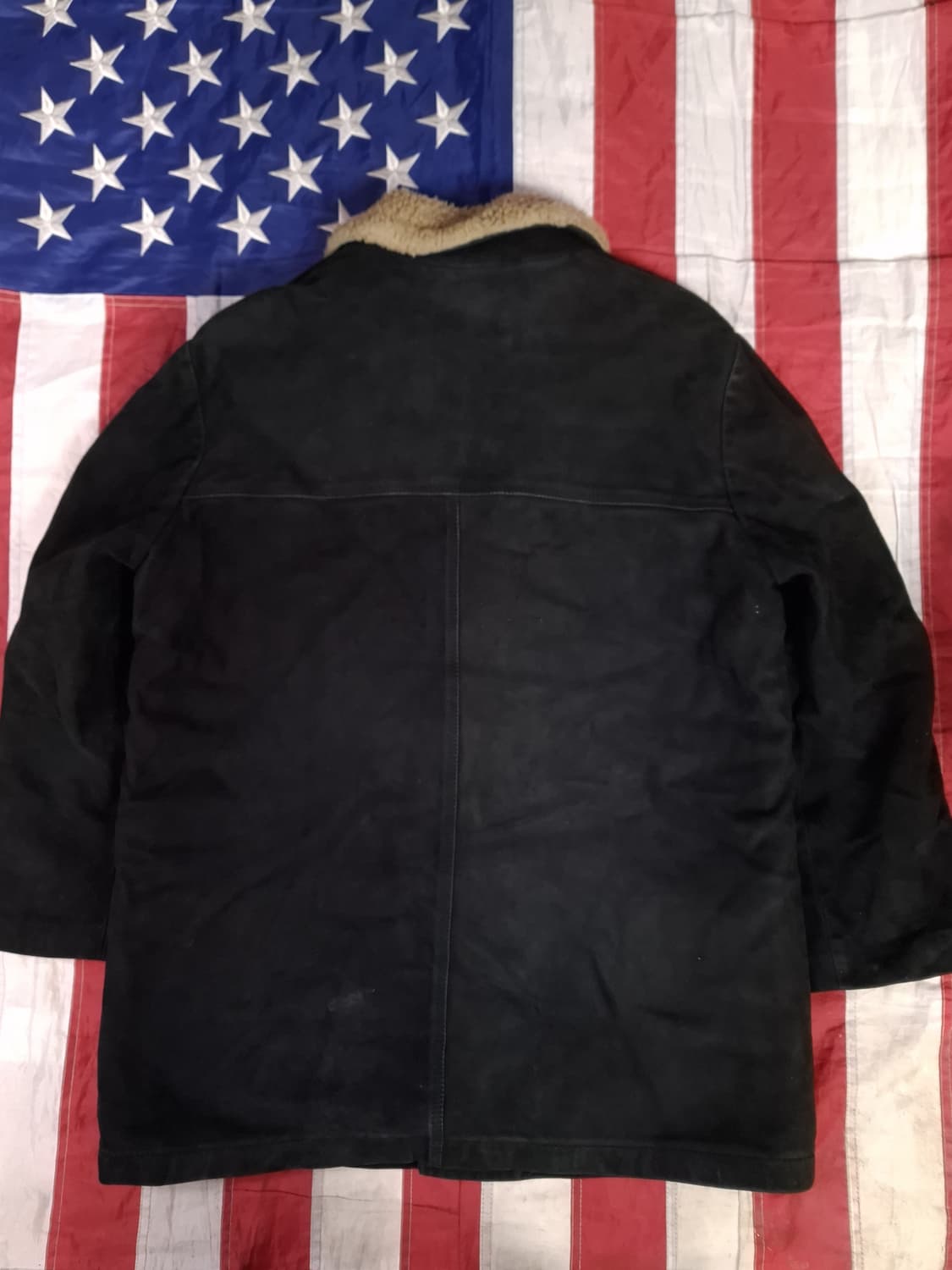 오리지날 80's 일본판 맥그리거 리얼레더 시어링 무스탕 상품이미지9