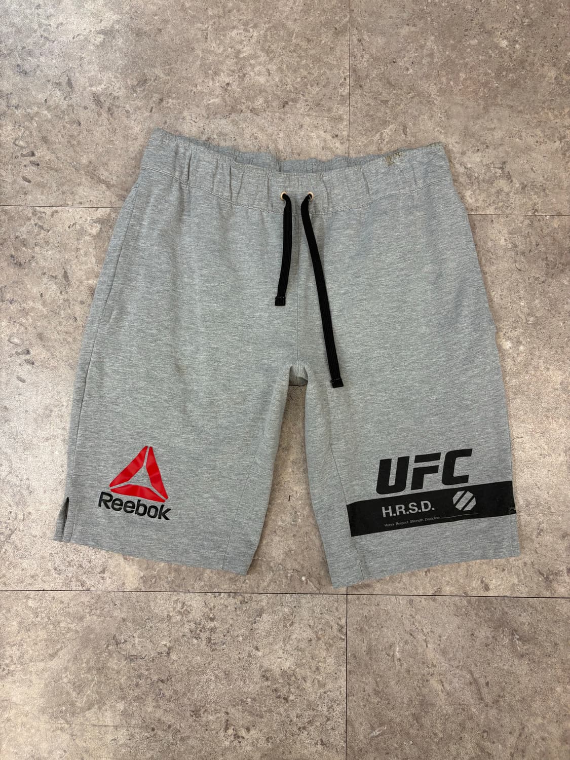 리복 UFC 그레이 트레이닝 반바지 #csz15 상품이미지1