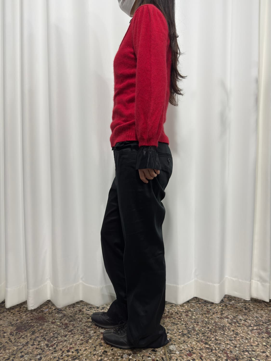 jillstuart red knit top 상품이미지5