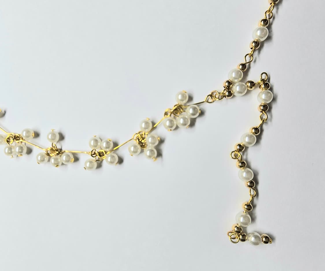 진주포도송이 초커 목걸이 상품이미지3