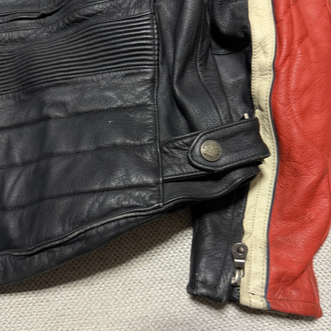 할리데이비슨 가죽 라이더 자켓 상품이미지7