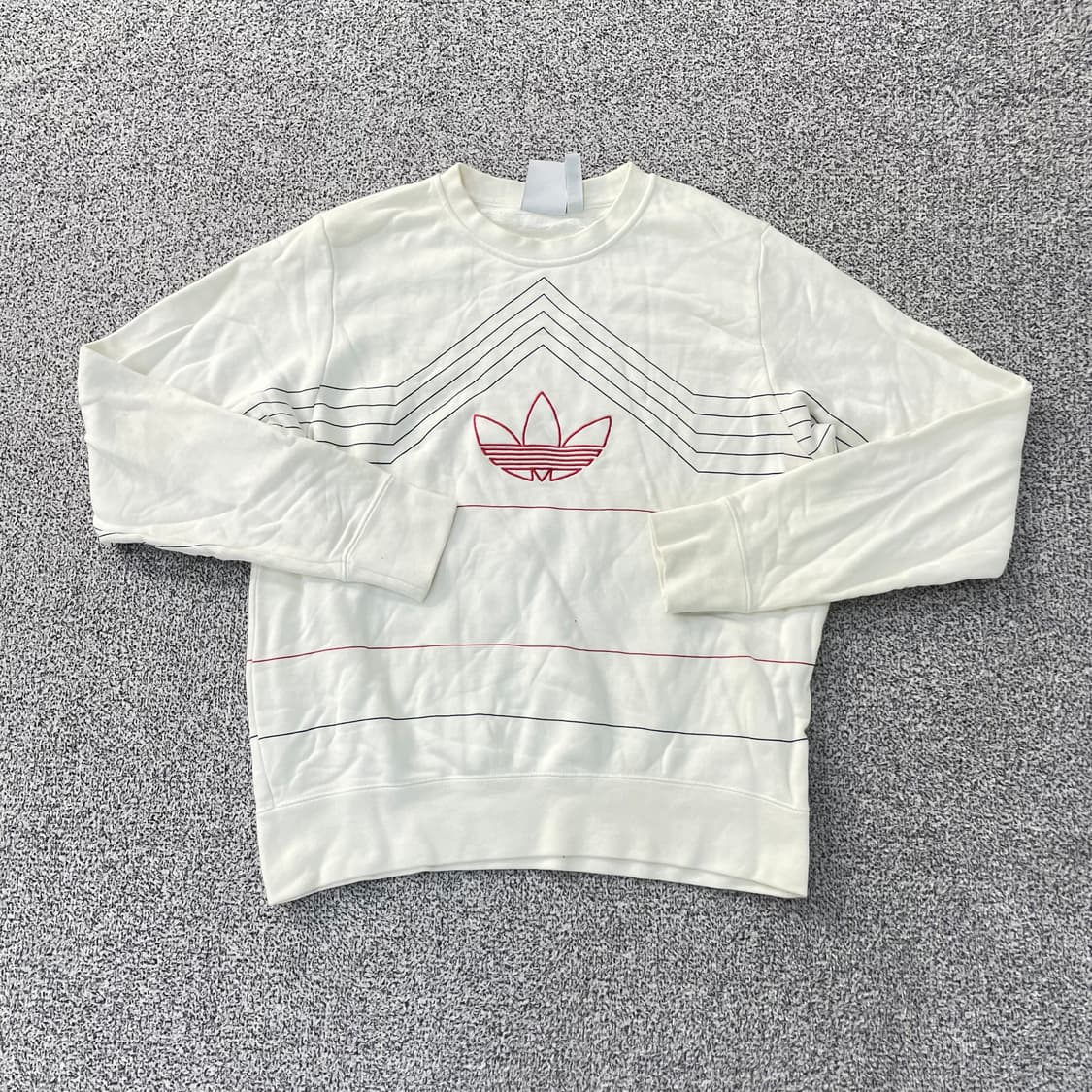 L 아디다스 트레포일 맨투맨 0303S1 상품이미지1