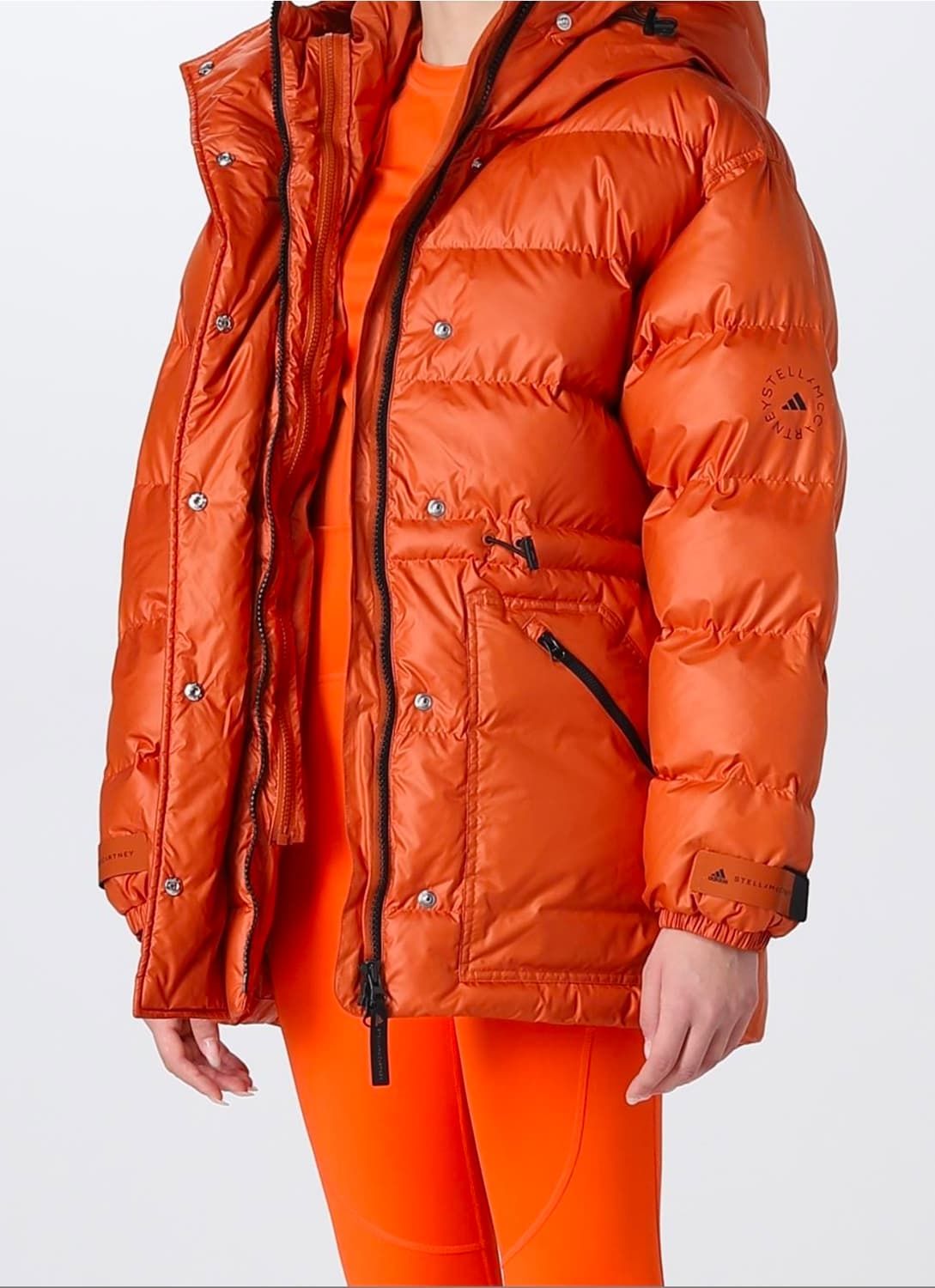 아디다스 스텔라 맥카트니 패딩 오렌지 상품이미지2