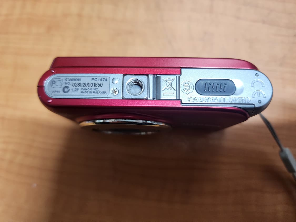 캐논 파워샷 a3100 is 레드 색상 디카 판매합니다 상품이미지4