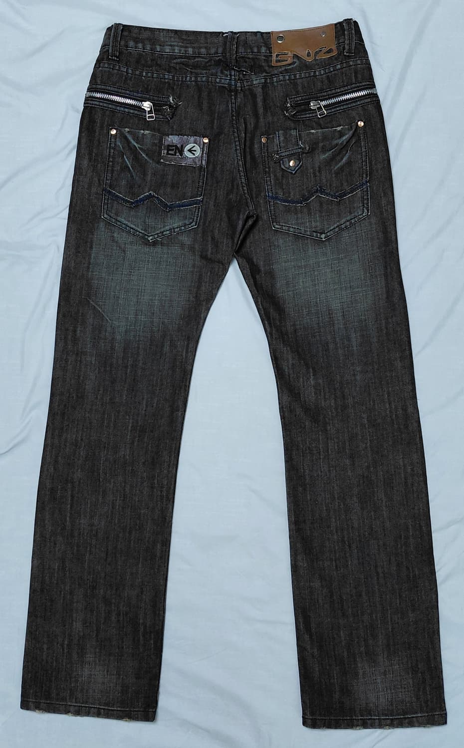 [34] ENERGIE(에너지) Y2K 테크니컬 지퍼 데님 팬츠 상품이미지7