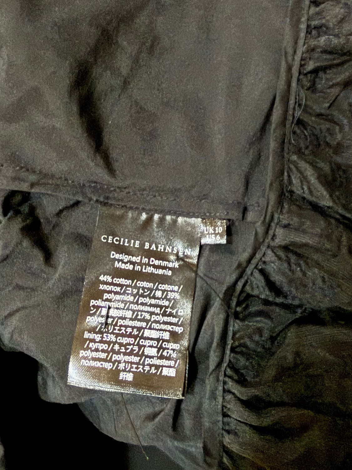 세실리에반센 demi 원피스 새상품 상품이미지7