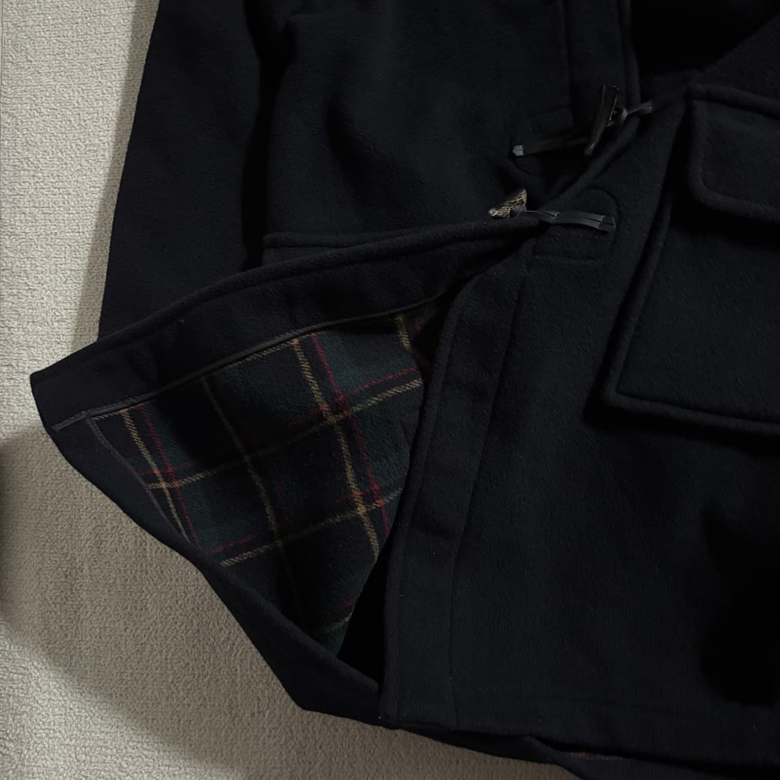 글로버올 영국제 울 떡코 더플코트 상품이미지5