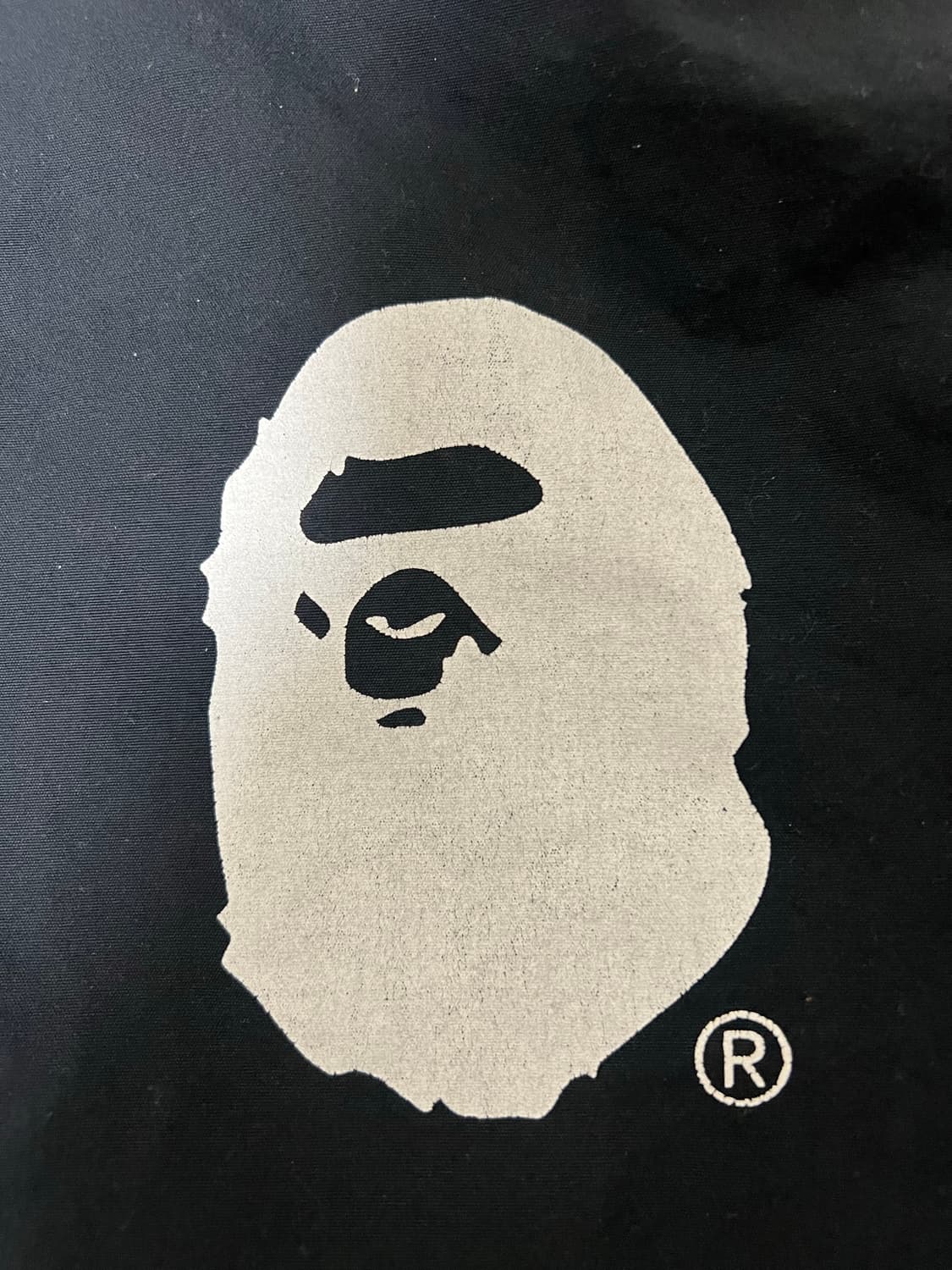 00s 올드 베이프 백로고 블랙 윈드브레이커 자켓 니고 bape 상품이미지6