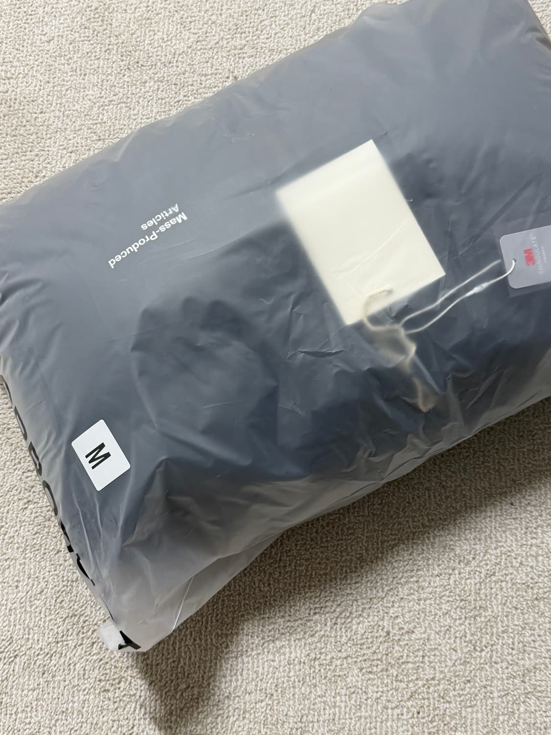 플라스틱 프로덕트 패딩 M 미개봉 새상품 상품이미지2