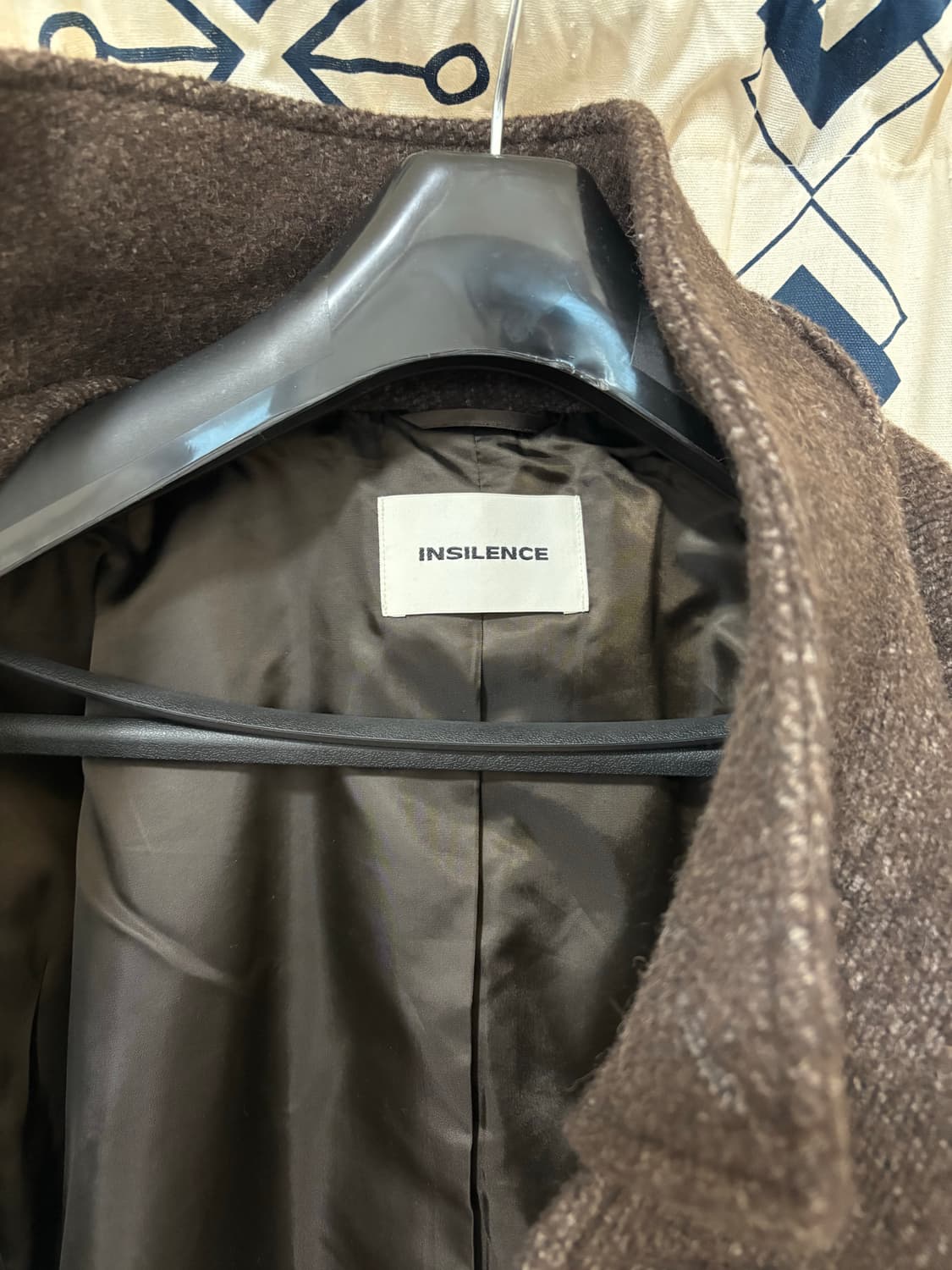 인사일런스 / 오버사이즈 하이넥 코트 상품이미지10