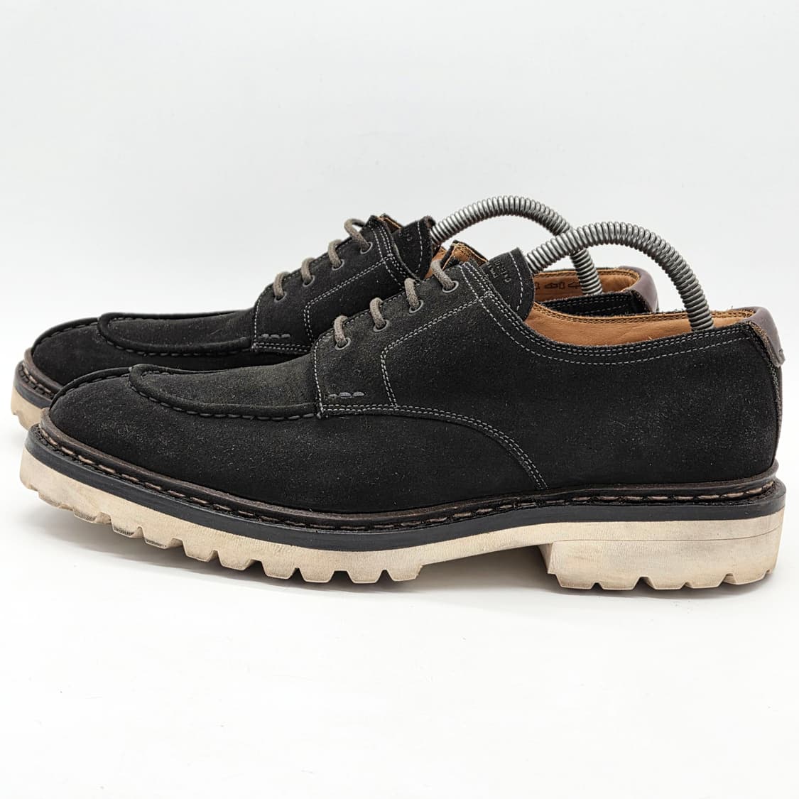  아틀리에 에슝 스웨이드 더비 슈즈 그레이 (8)  상품이미지1