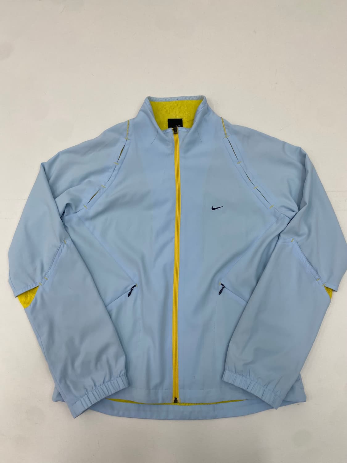 나이키 블루종 자켓 하늘색 / 옐로우 상품이미지1