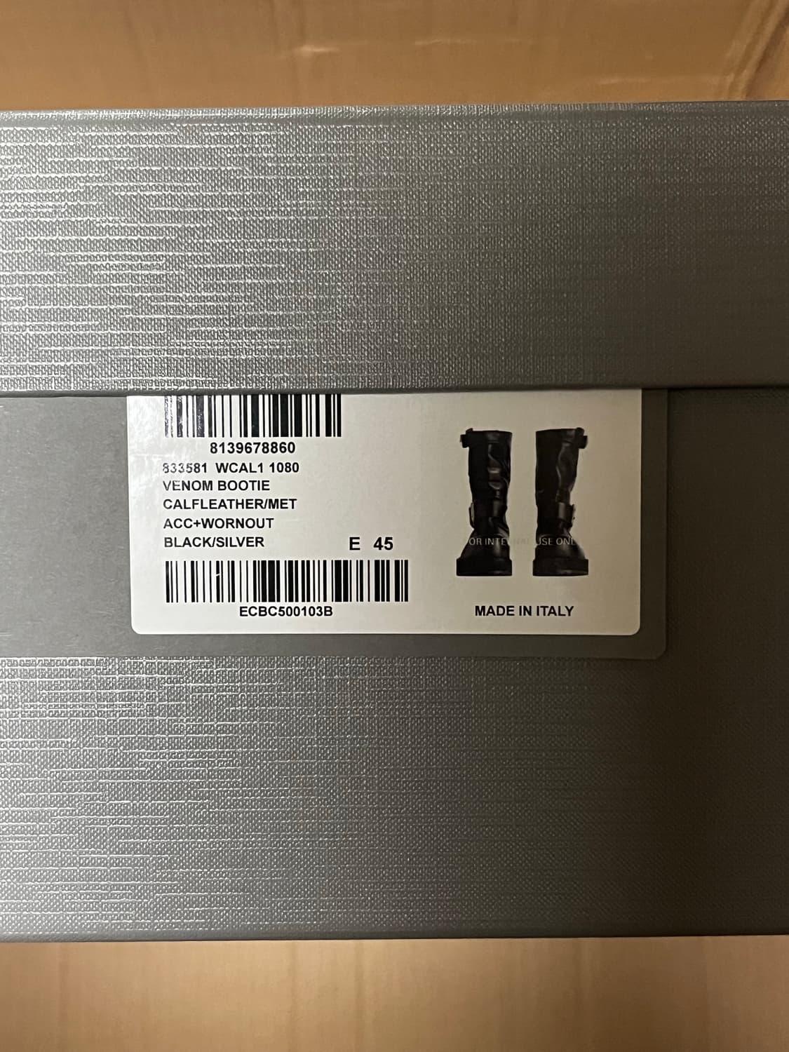 발렌시아가 베놈 부츠 45 상품이미지3