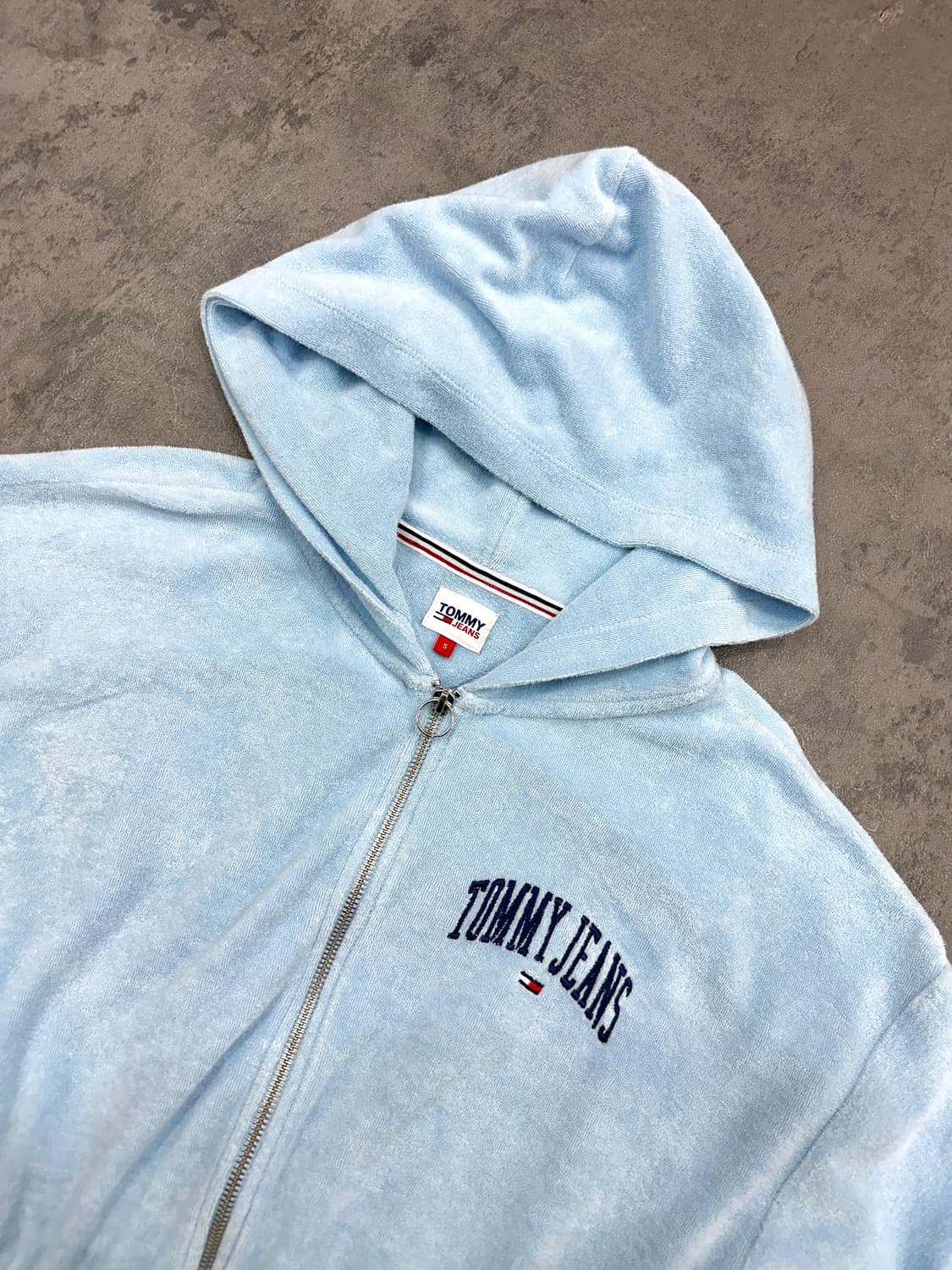 타미 크롭 후드집업S 상품이미지4