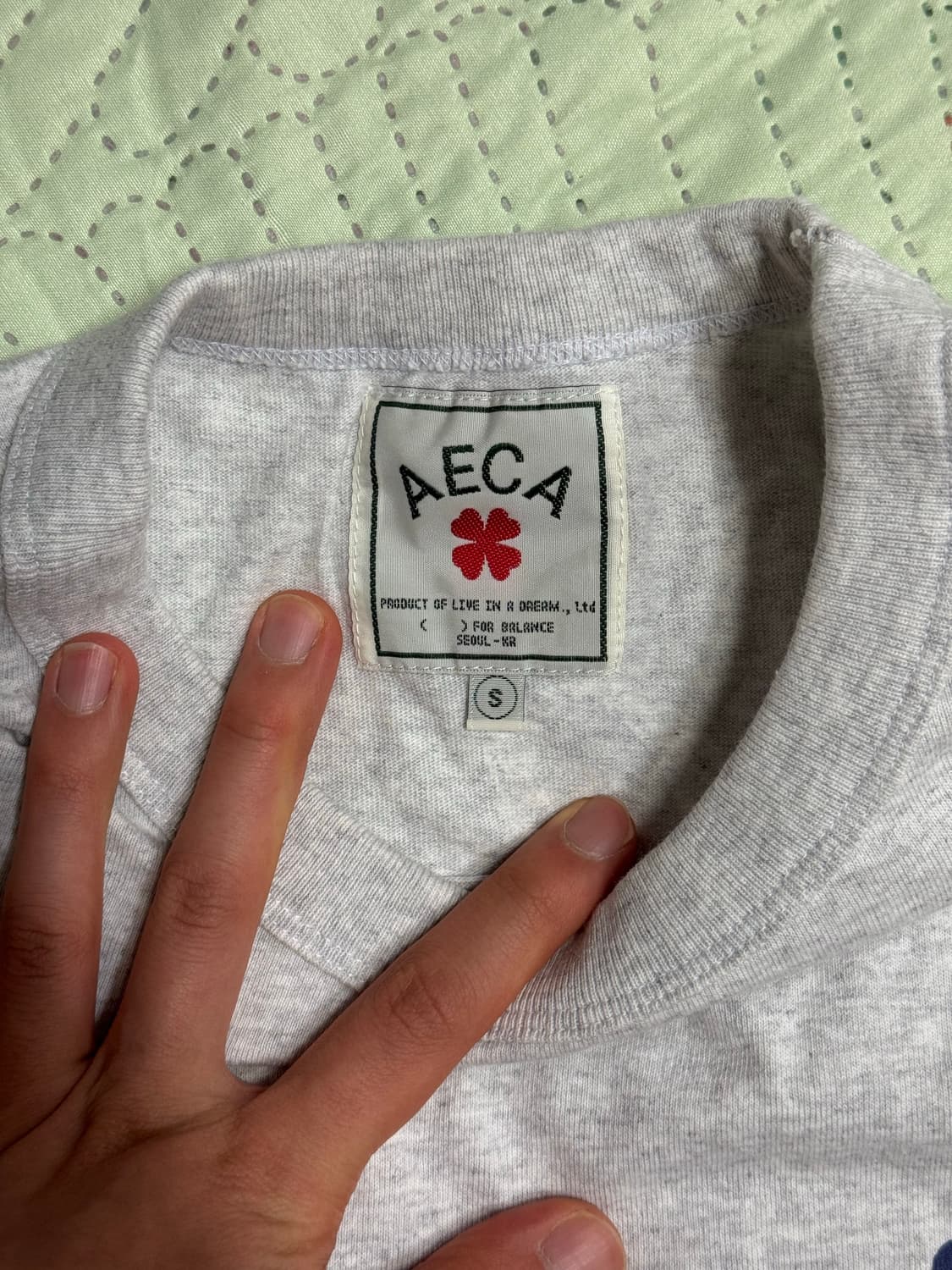 Aeca white 티셔츠 상품이미지3