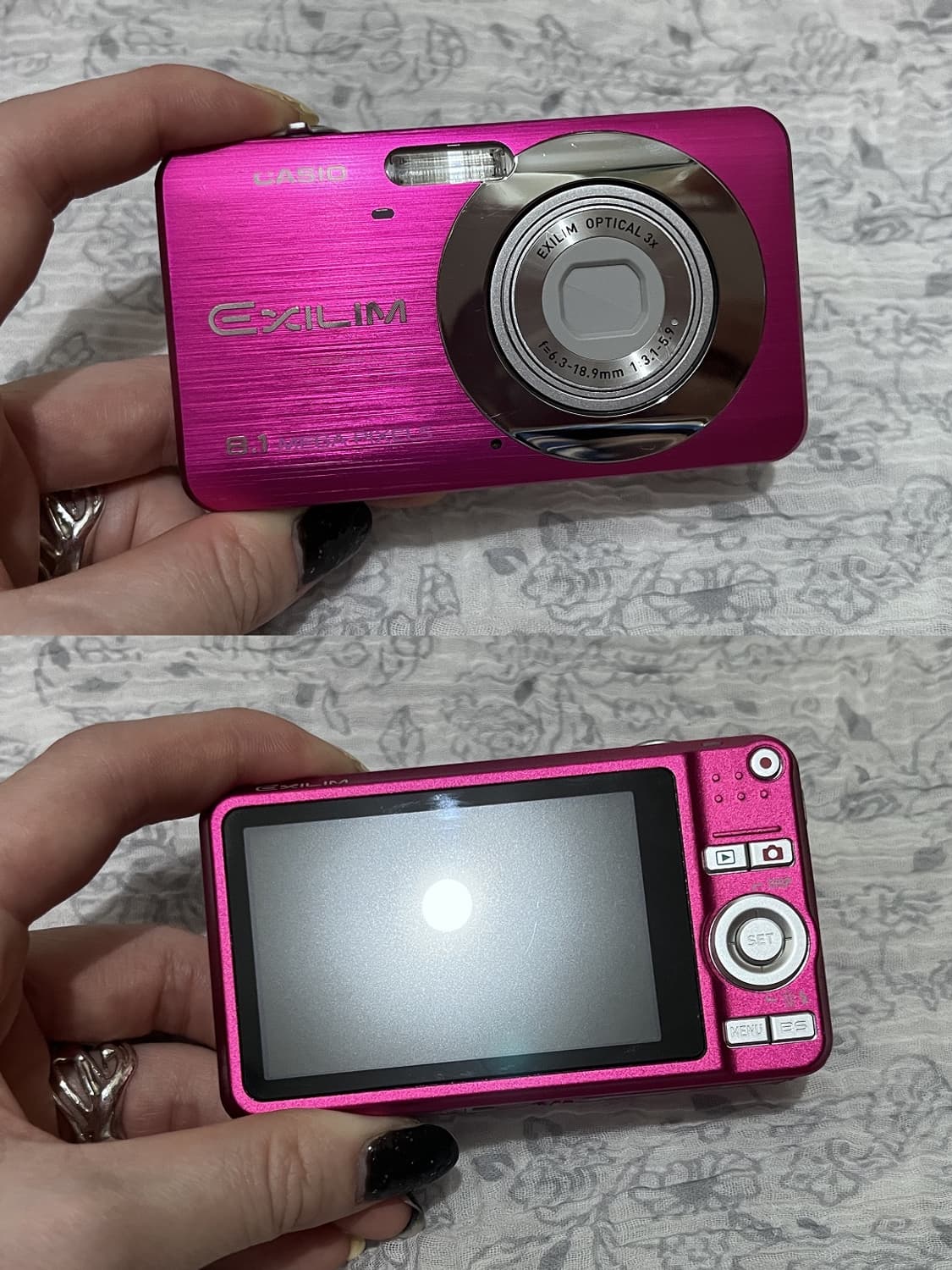 🌺카시오 엑슬림 EX-Z80 핫핑크🌺 빈티지 디카 상품이미지2