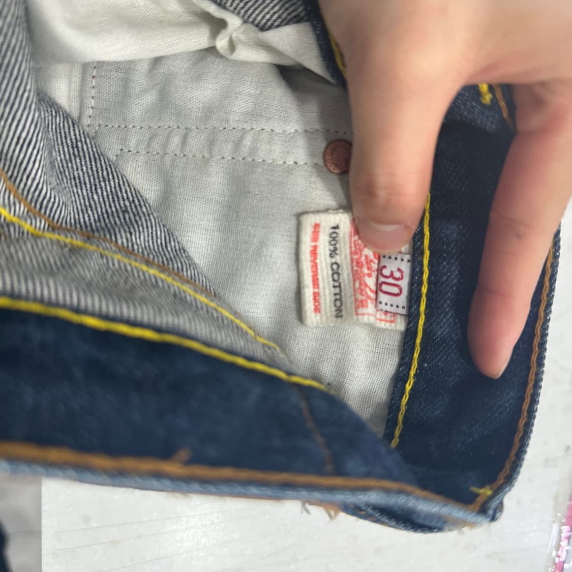 에비수 오사카 데님팬츠 상품이미지4