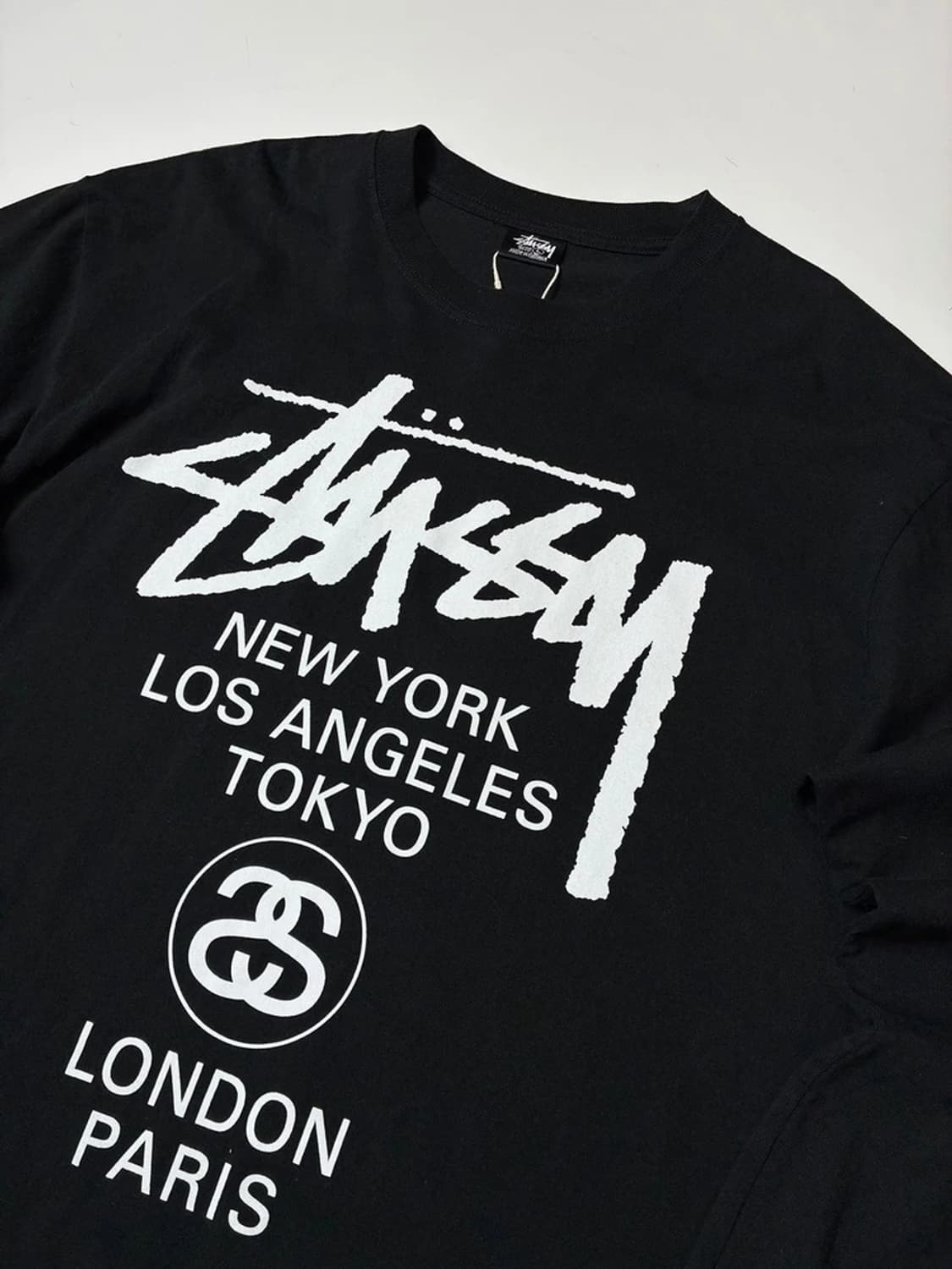 스투시 월드투어 크루넥 피그먼트 롱슬리브 PN9332 상품이미지2