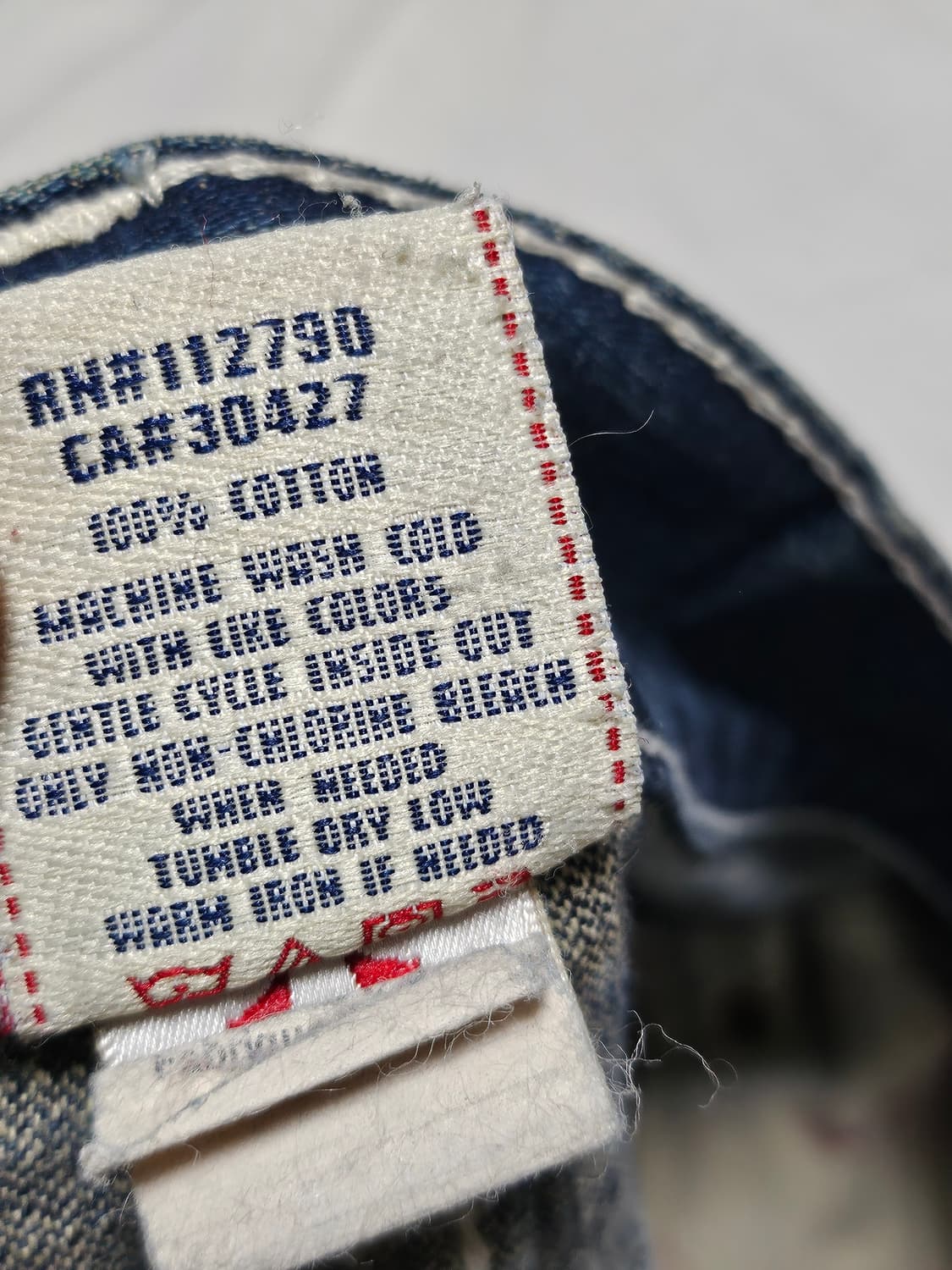 트루릴리젼 스트레이트 핏 데님 팬츠 32 상품이미지5