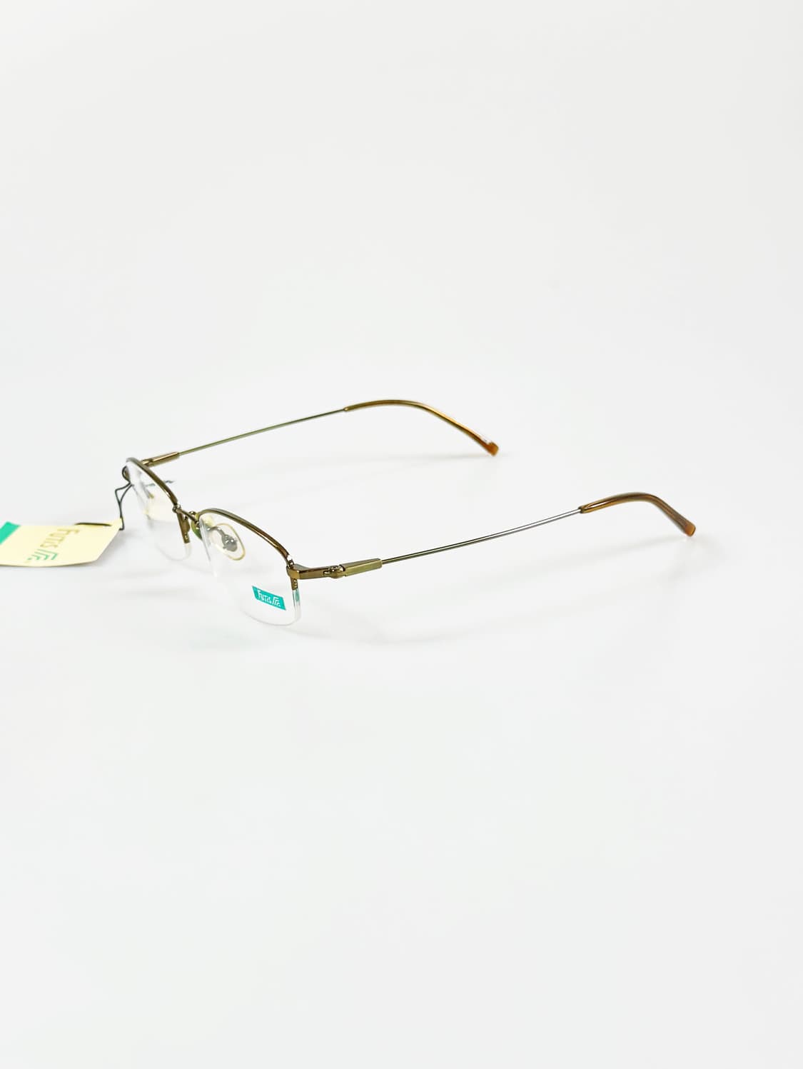 90s FUTIS 무테 스퀘어 프레임 빈티지 안경 상품이미지3