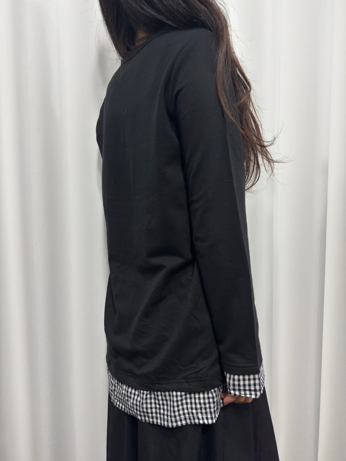mori check top 상품이미지3