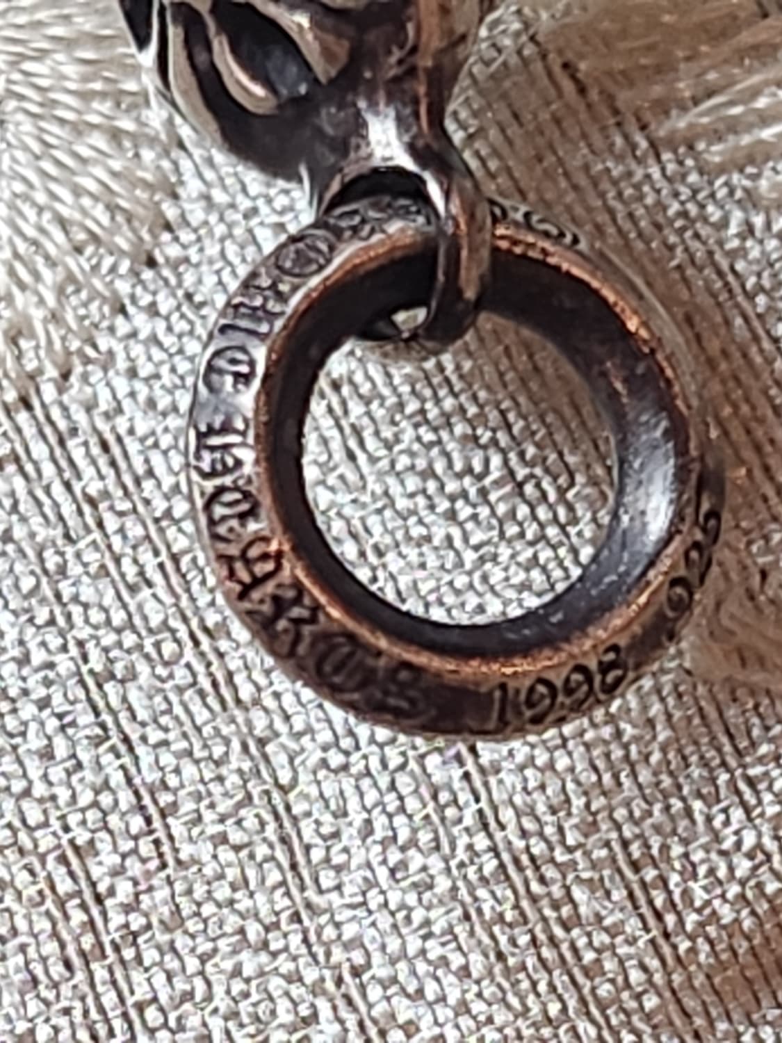 크롬하츠 타이니 원볼 크로스 1p 오리지널 다이아 상품이미지5