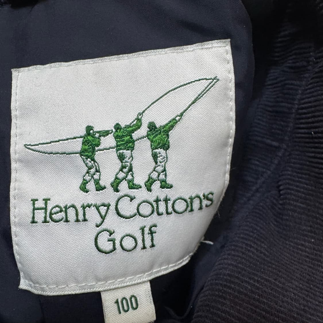 헨리코튼 골프 남성 카라 퀼팅자켓 L/100  상품이미지4