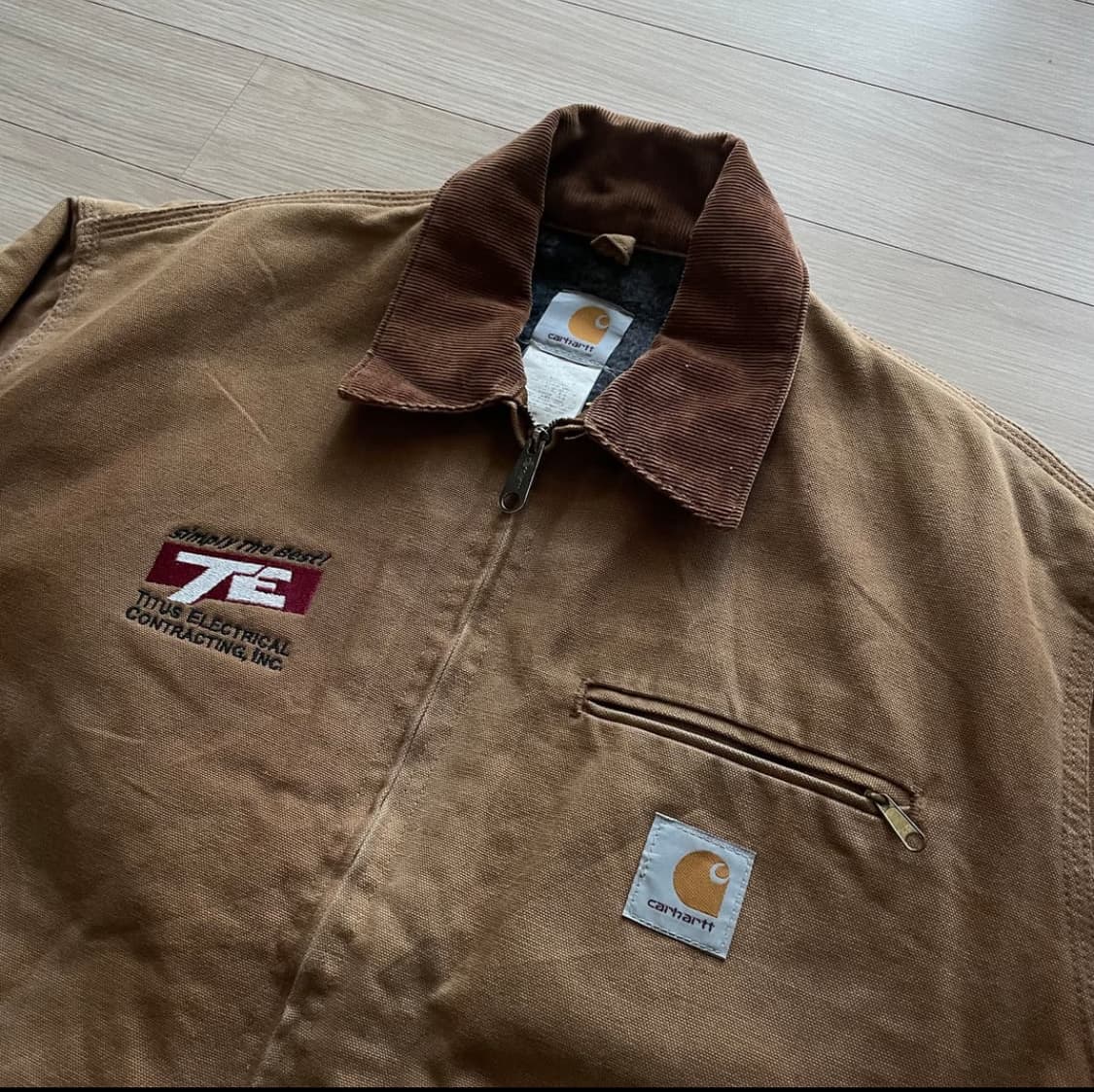 00s 빈티지 칼하트 j01 brn 디트로이트 자켓 상품이미지5