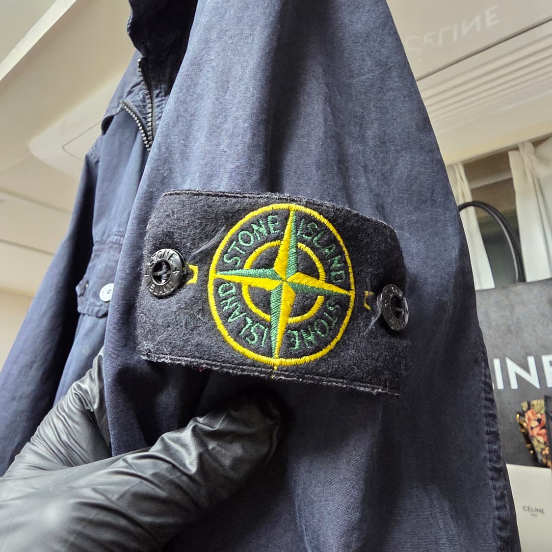 {클로젯}[L][23F/w]스톤아일랜드 올드이펙트 오버셔츠 자켓 상품이미지3