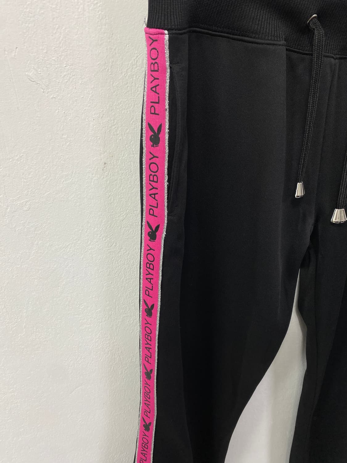 [PLAY BOY] 플레이보이 갸루 핑크 스웻 팬츠 상품이미지6