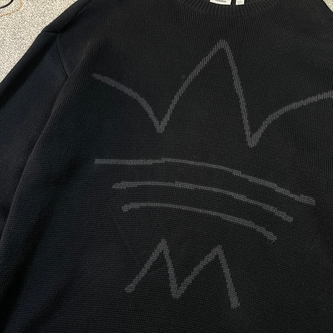아디다스 빅로고 니트 상품이미지2