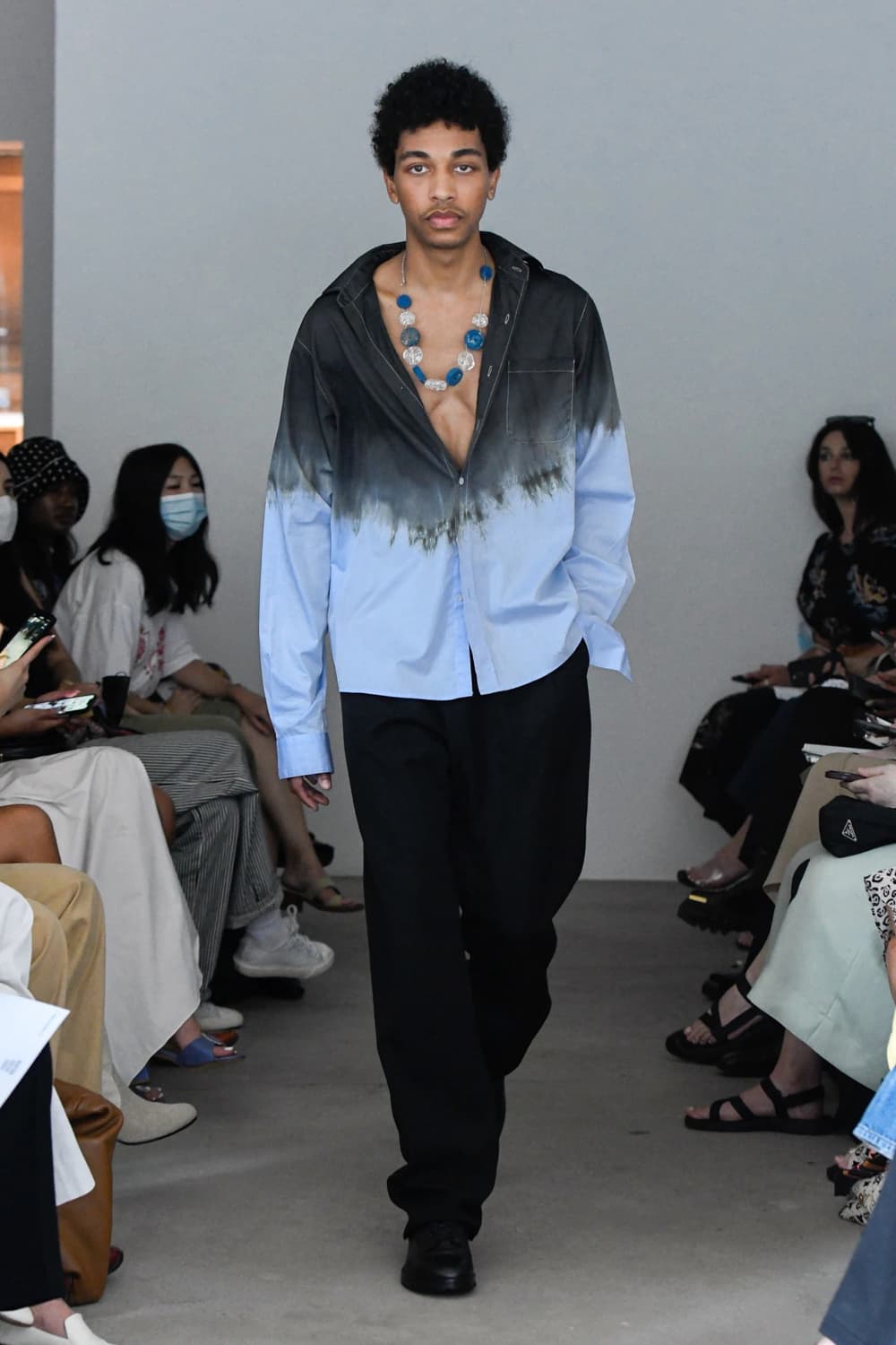 [SAMPLE] DYED BUTTON UP 상품이미지1