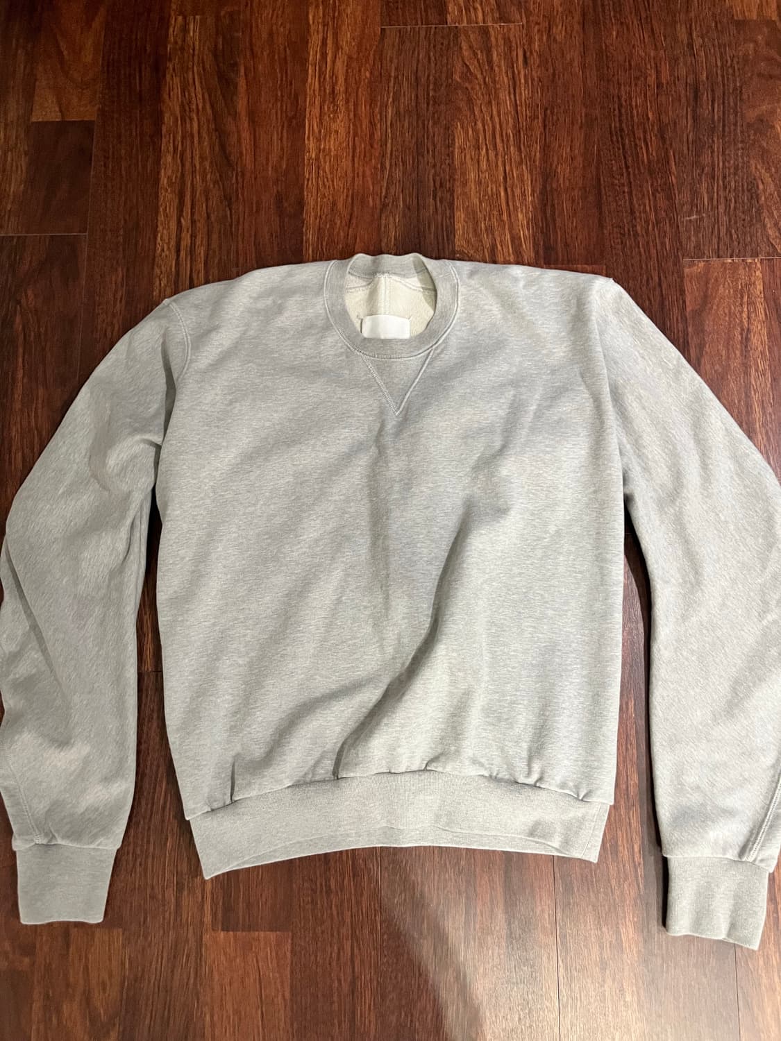 마르지엘라 블랭크탭 스웻 맨투맨 상품이미지2