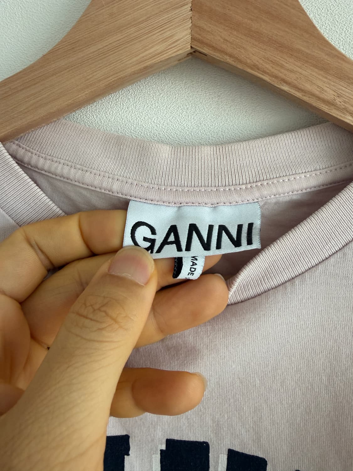 가니(GANNI) 스마일 반팔 티셔츠 상품이미지5