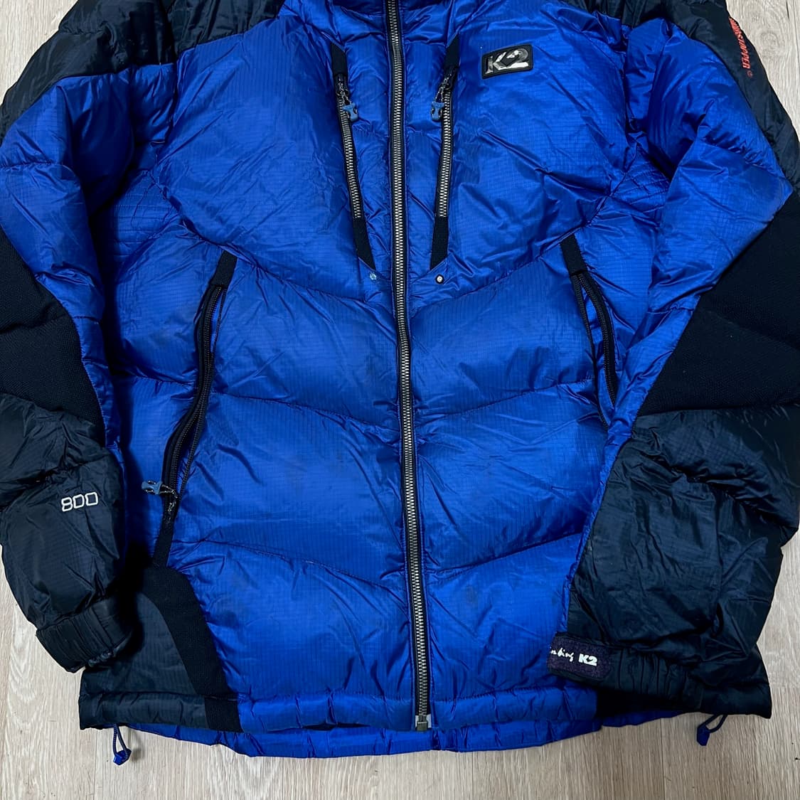 K2 케이투 남성 윈드스토퍼 800 구스다운 대장급 패딩 M/95  상품이미지3