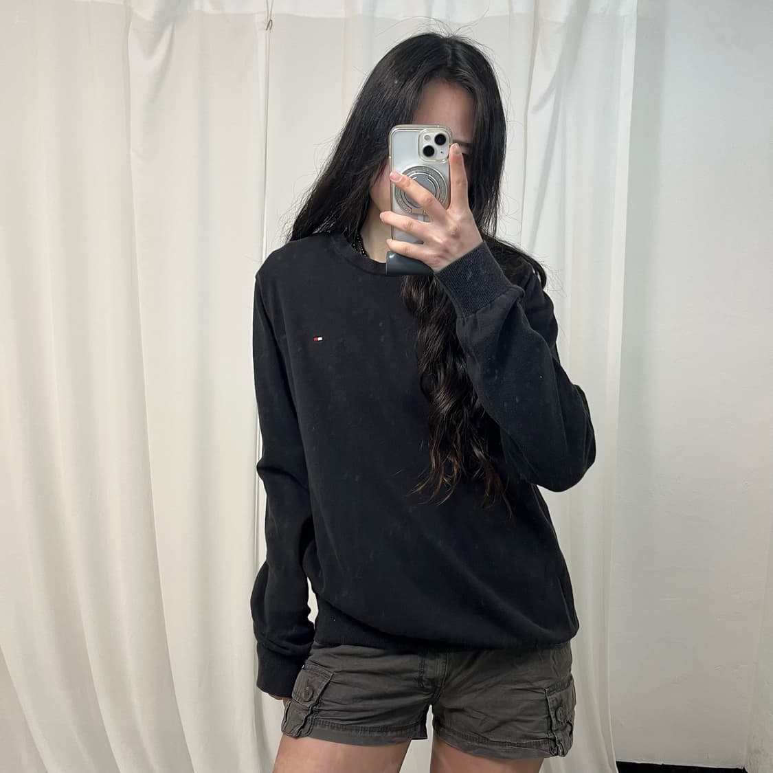 Tommy Hilfiger Black Knit 상품이미지1