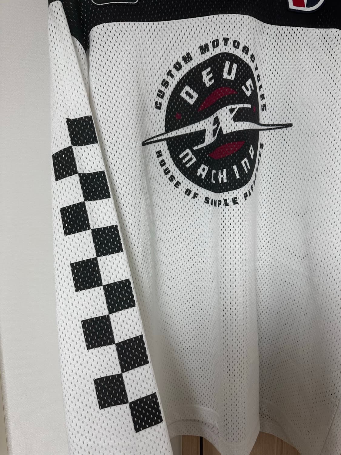 [L] 데우스 모토 저지 긴팔 티셔츠 상품이미지5