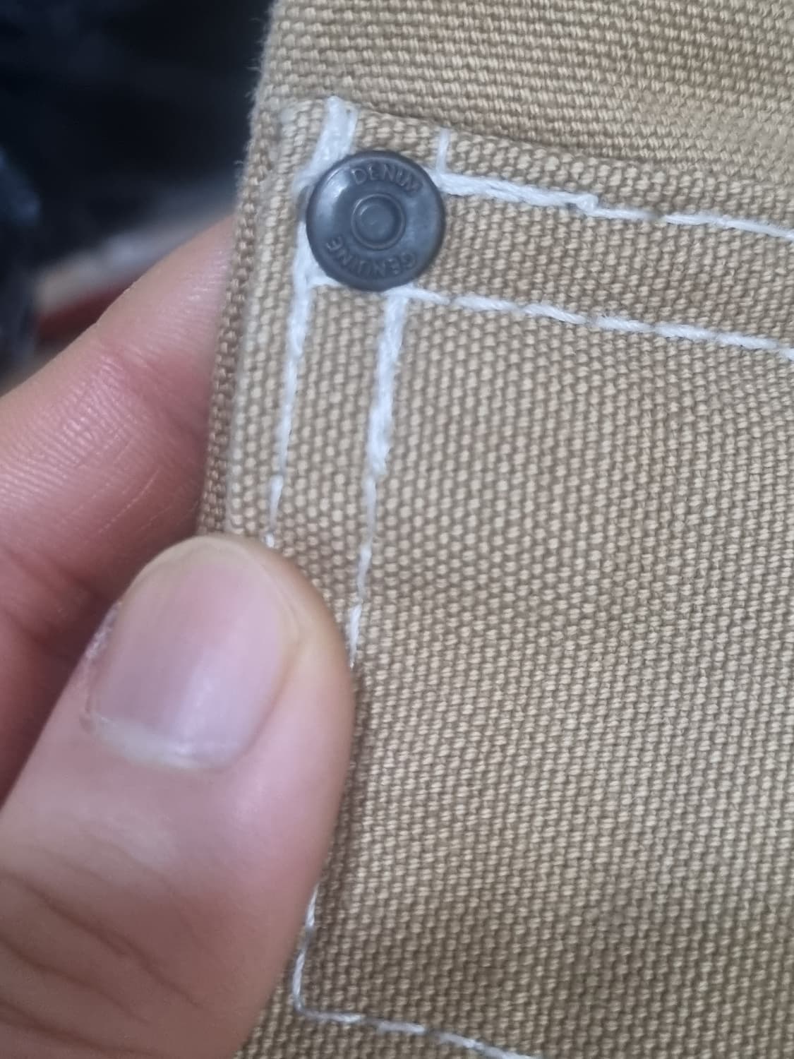 칼하트 브라운 덕 캔버스 커스텀 토트백 상품이미지6