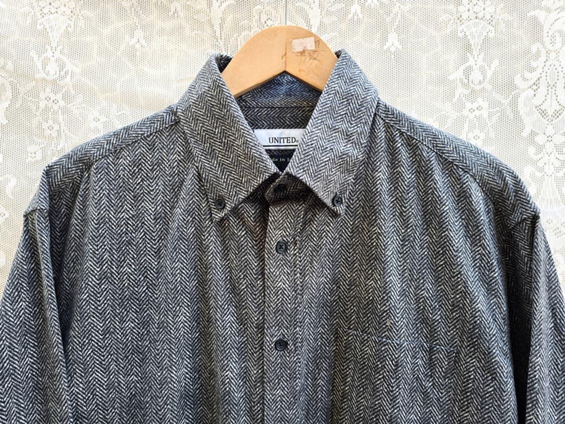 유나이티드 헤링본 셔츠 (made in japan) 상품이미지2