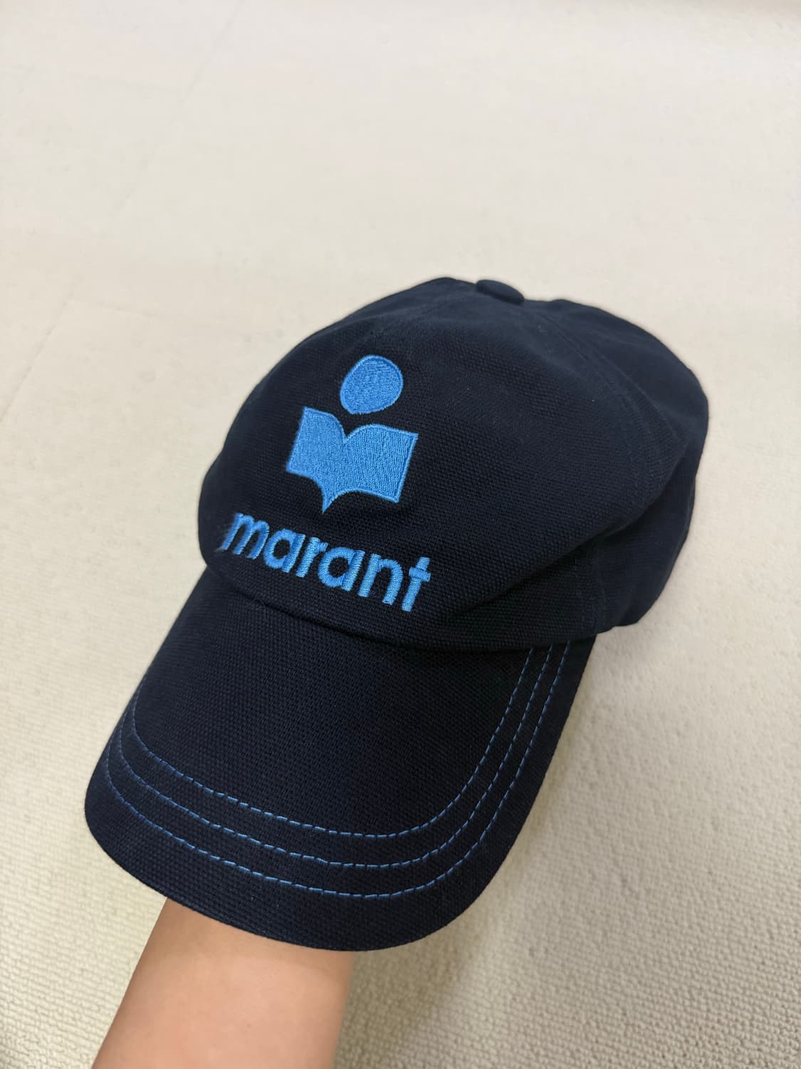 이자벨마랑 볼캡 (네이비&블루) 상품이미지2