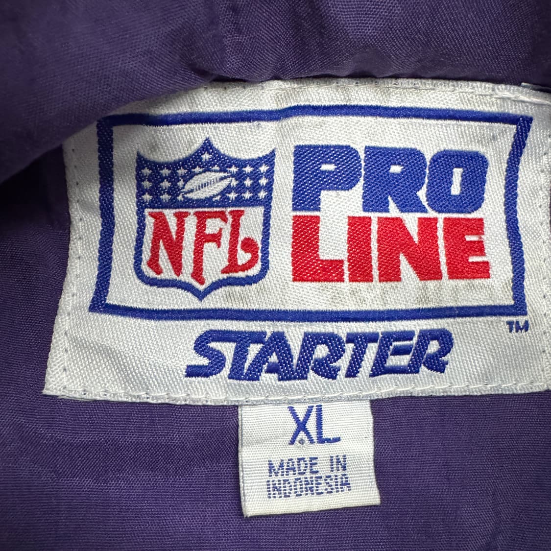 스타터 90s 프로라인 레이븐스 올드스쿨 아노락 점퍼  상품이미지9